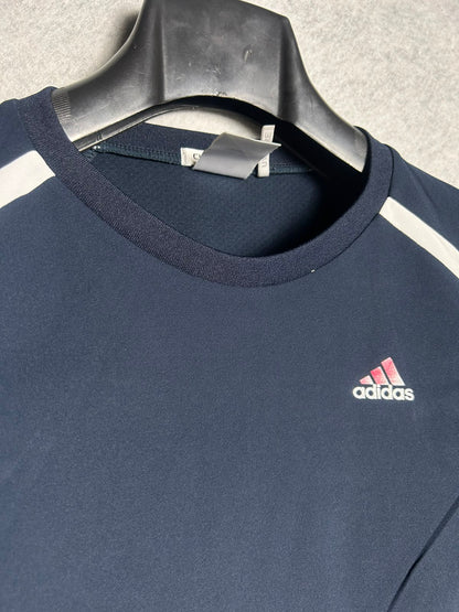 Adidas Blue Sando Round Neck - Small