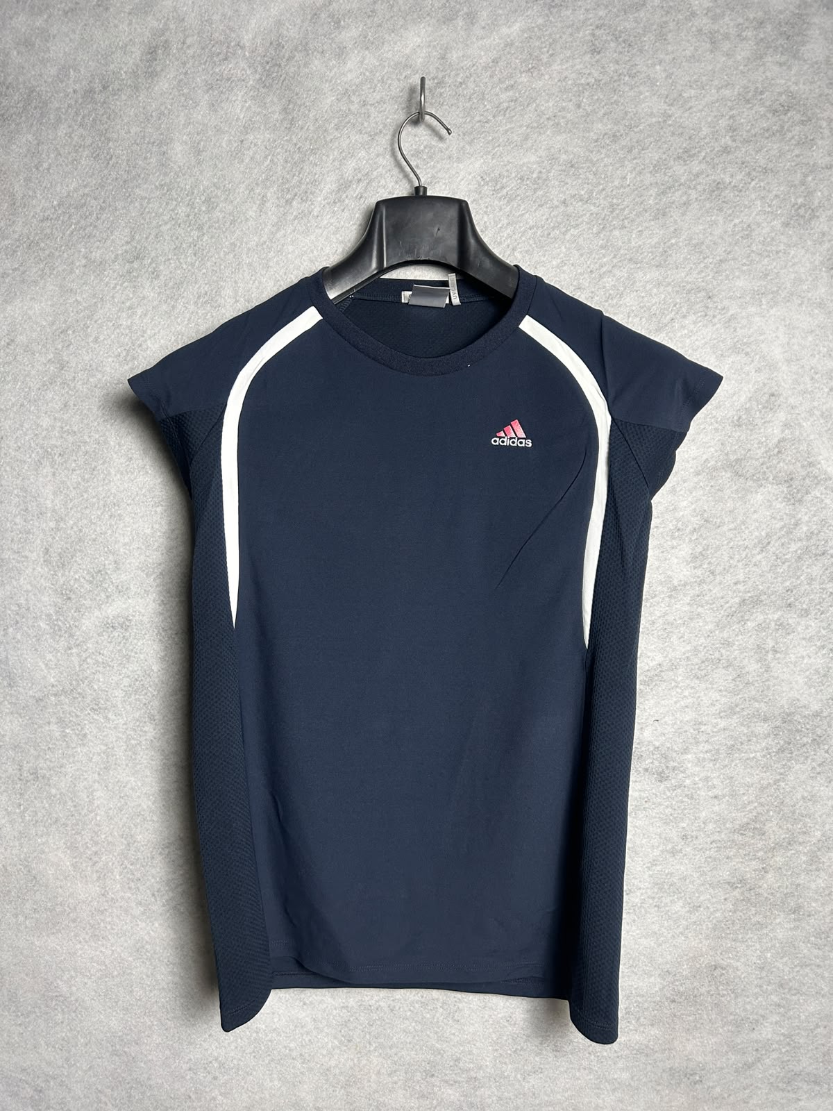 Adidas Blue Sando Round Neck - Small