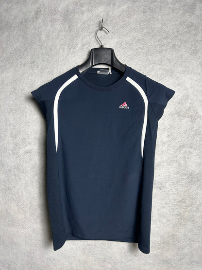 Adidas Blue Sando Round Neck - Small