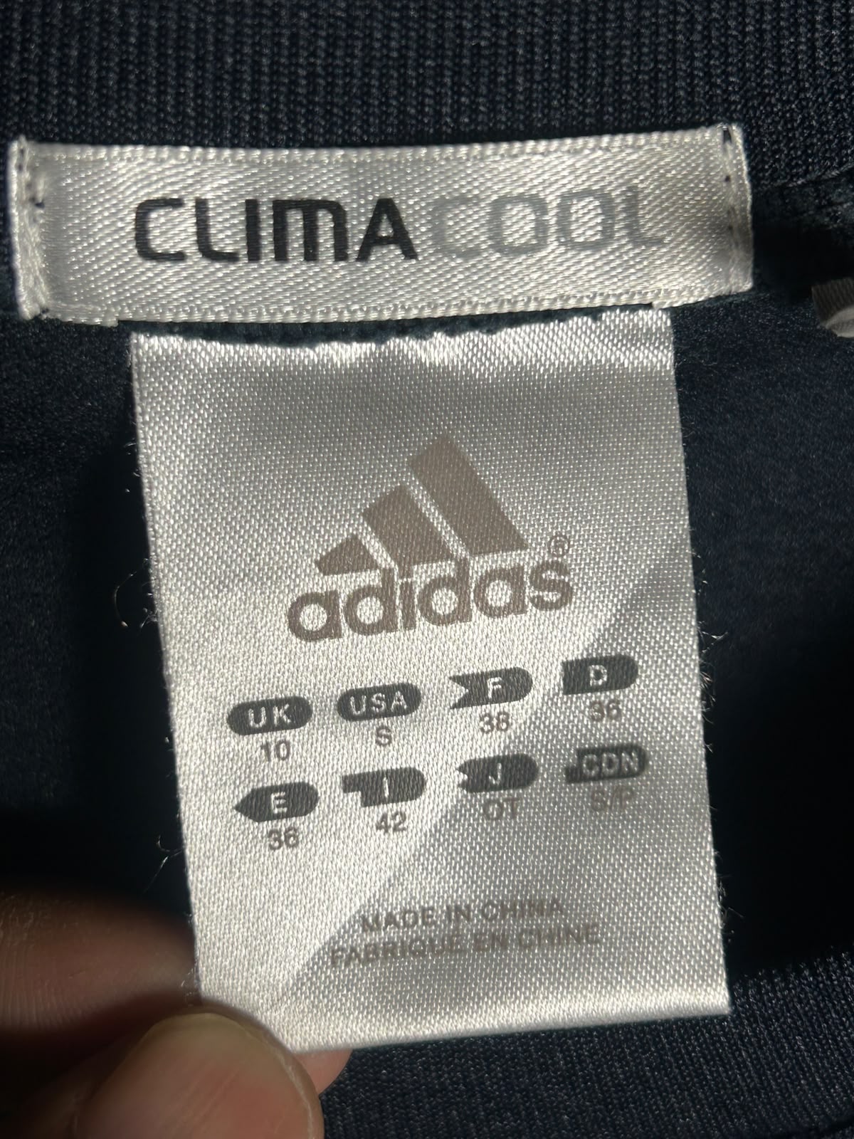 Adidas Blue Sando Round Neck - Small