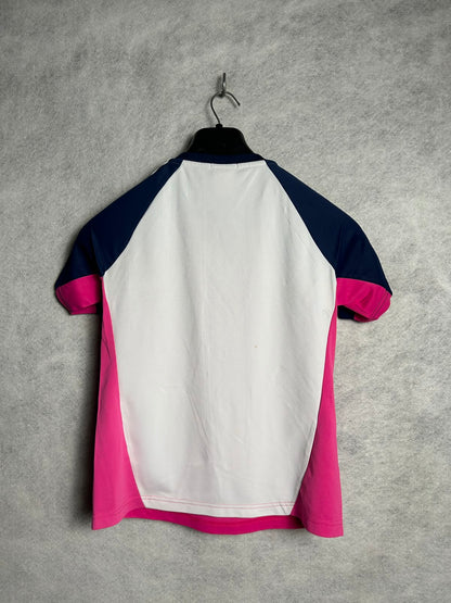 Adidas Pink Clima Lite Round Neck Tee - Medium