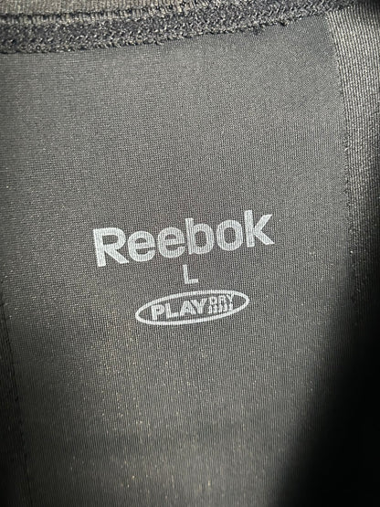 Reebok Play Dry Black Compression Round Neck - Large