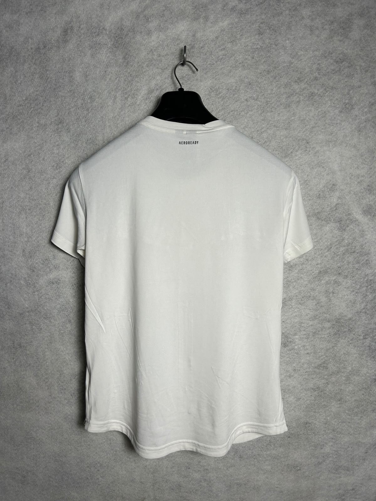 Adidas White Round Neck - Small