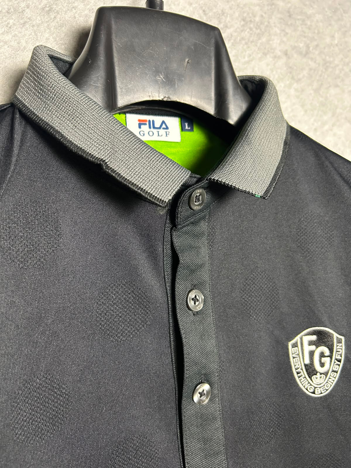 Fila Golf Polo Black - Large
