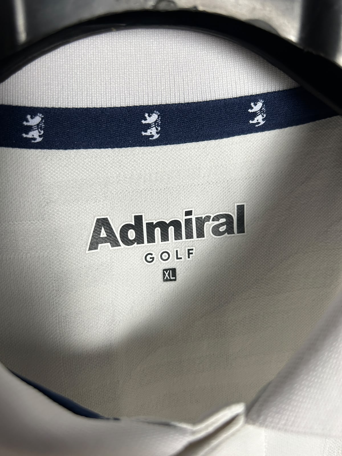 Admiral Golf White - XL