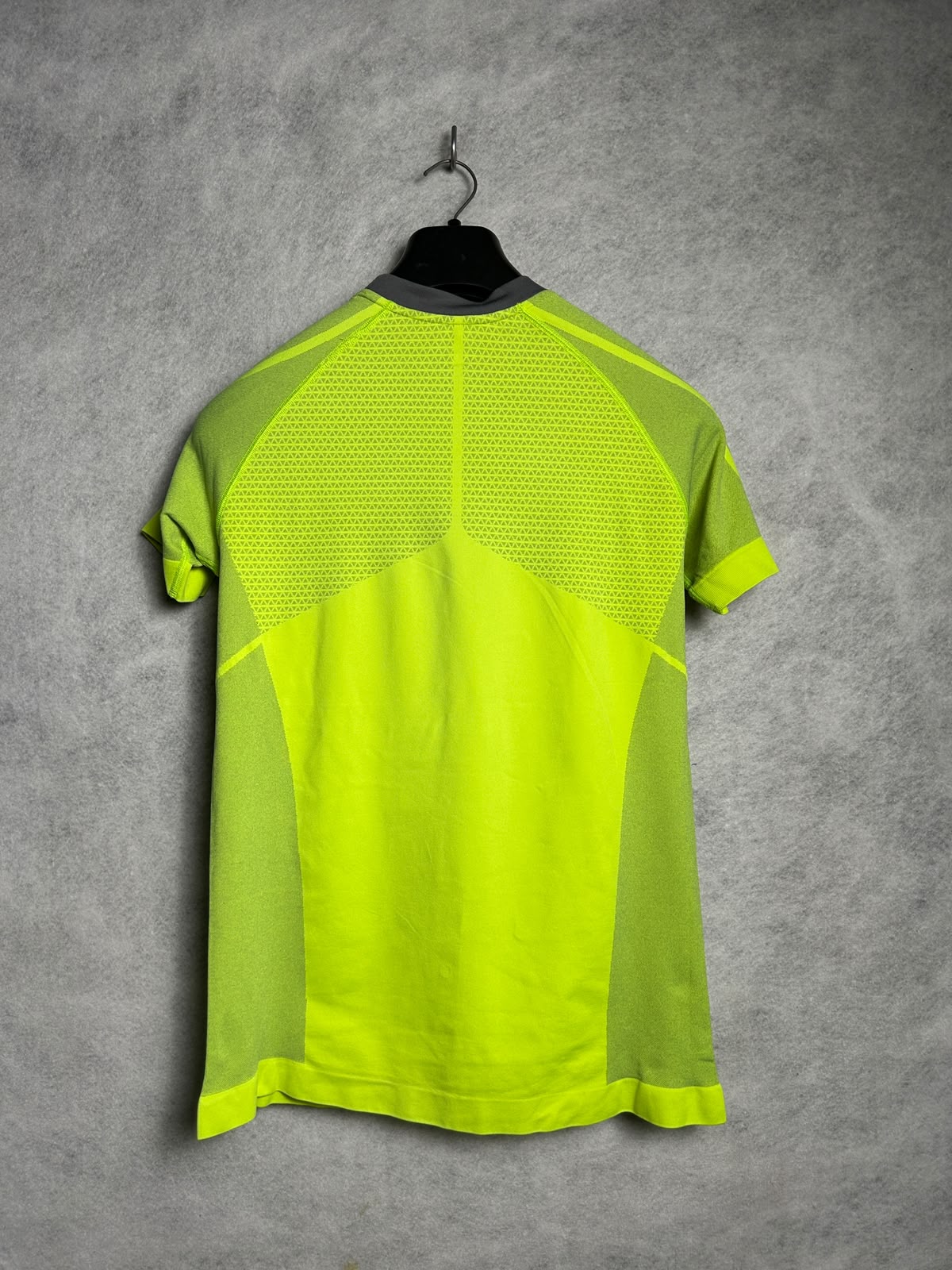 Puma Compression Round Neck Neon Green - Large