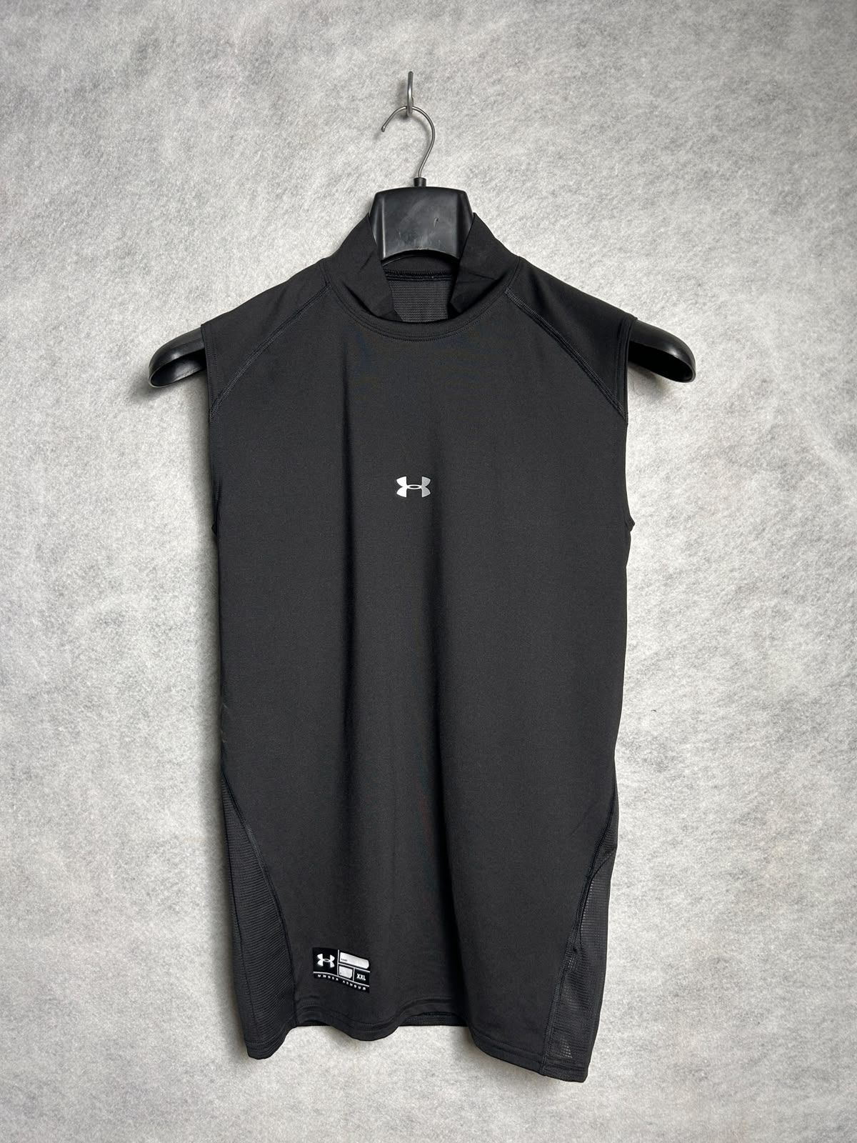 Under Armour Compression Round Neck Heat Gear Black - XXL