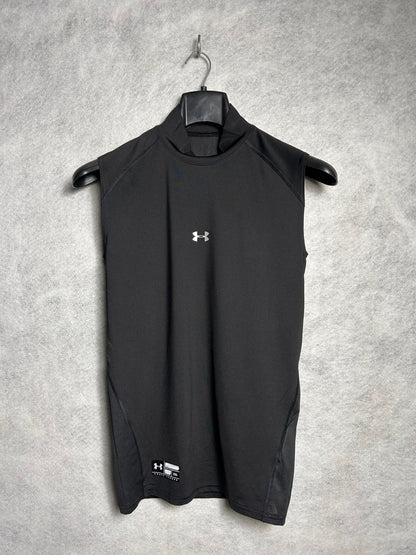 Under Armour Compression Round Neck Heat Gear Black - XXL