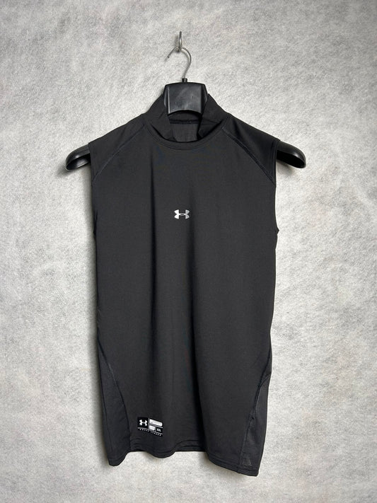 Under Armour Compression Round Neck Heat Gear Black - XXL