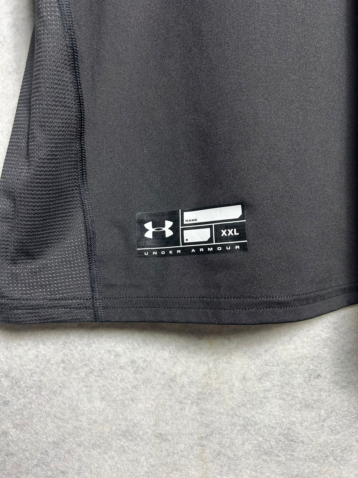 Under Armour Compression Round Neck Heat Gear Black - XXL
