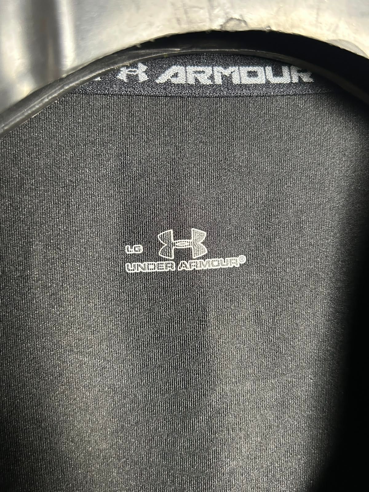 Under Armour Compression Round Neck Heat Gear Black - Large