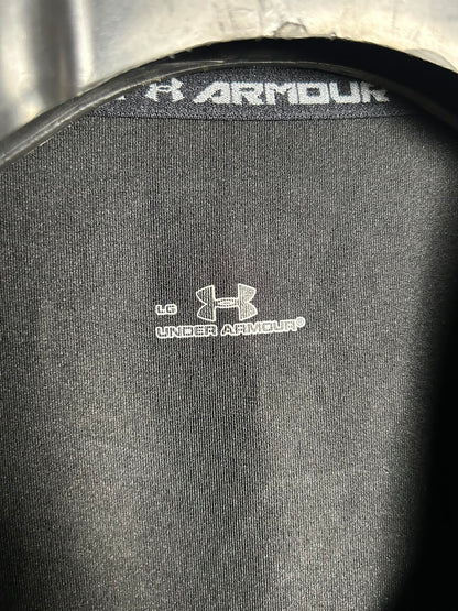 Under Armour Compression Round Neck Heat Gear Black - Large