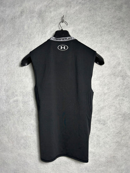 Under Armour Compression Round Neck Heat Gear Black - Large