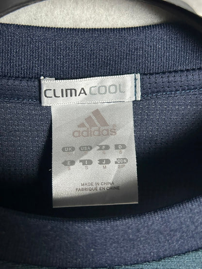 Adidas Black & White Clima Cool Round Neck - Small