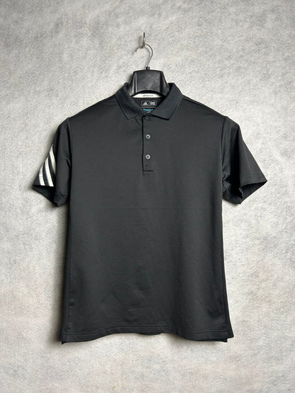 Adidas Black Clima Cool Polo Black - Medium