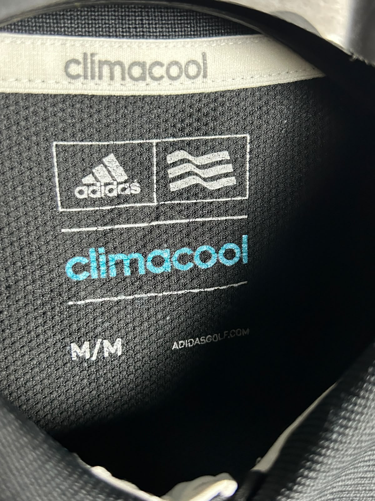 Adidas Black Clima Cool Polo Black - Medium
