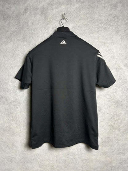 Adidas Black Clima Cool Polo Black - Medium
