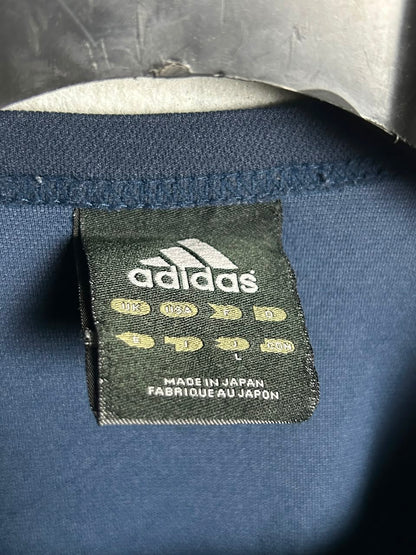 Adidas Navy Blue Round Neck - Large