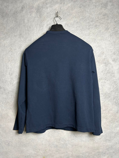 Adidas Navy Blue Round Neck - Large