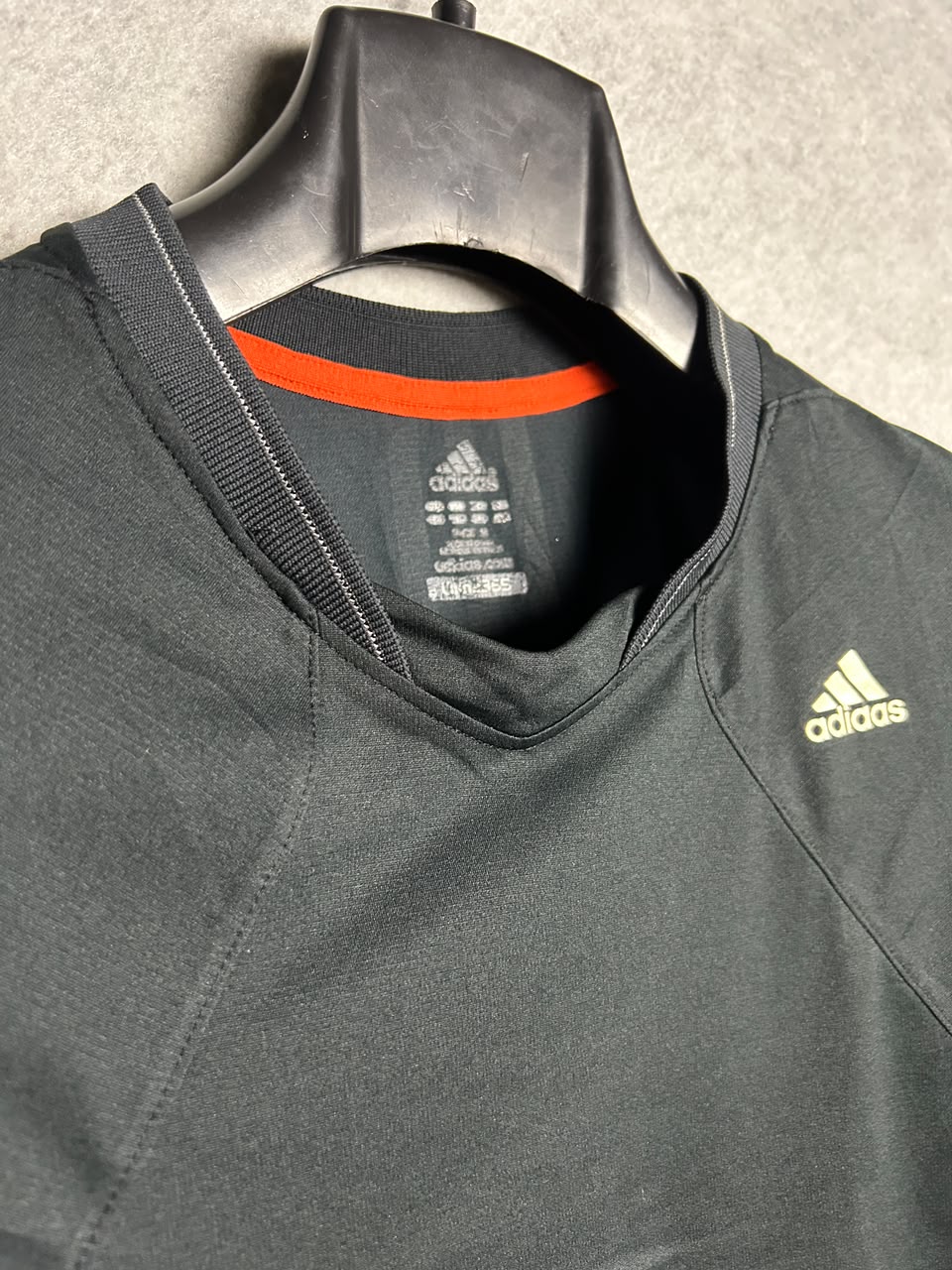 Adidas Black Full Sleeves Round Neck - Small