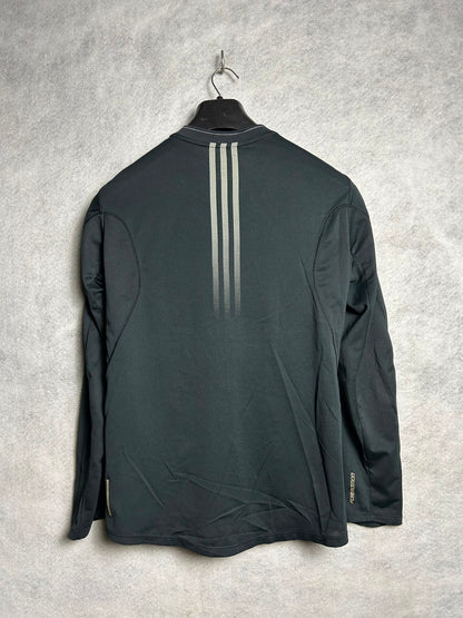 Adidas Black Full Sleeves Round Neck - Small