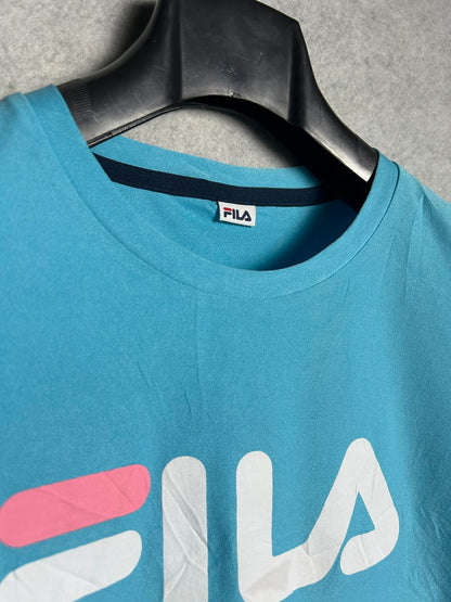 Fila Light Blue Round Neck - Medium