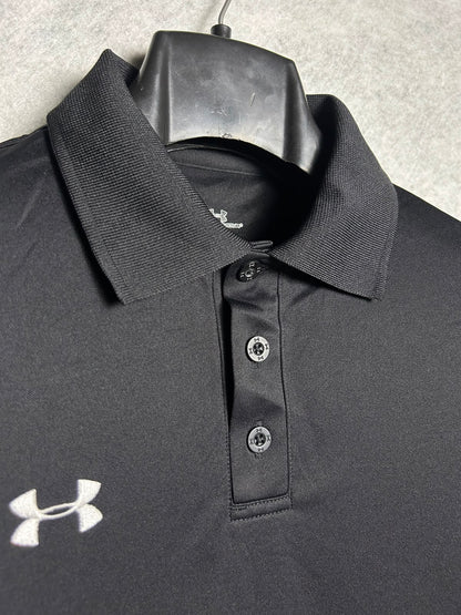 Under Armour Black Polo - Small