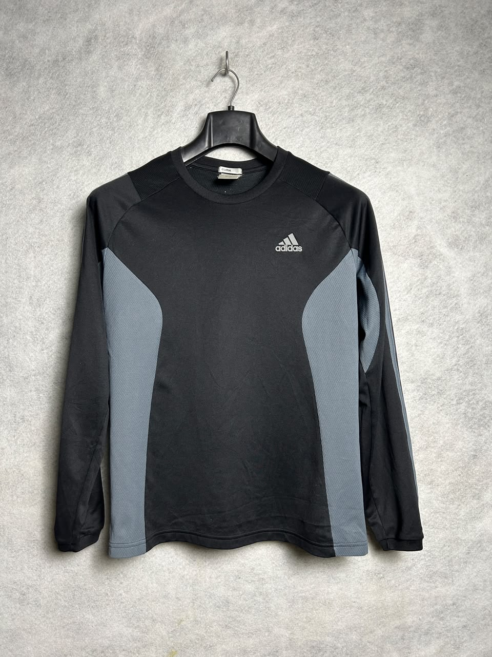 Adidas ClimaCool Black Full Sleeves Round Neck - Small