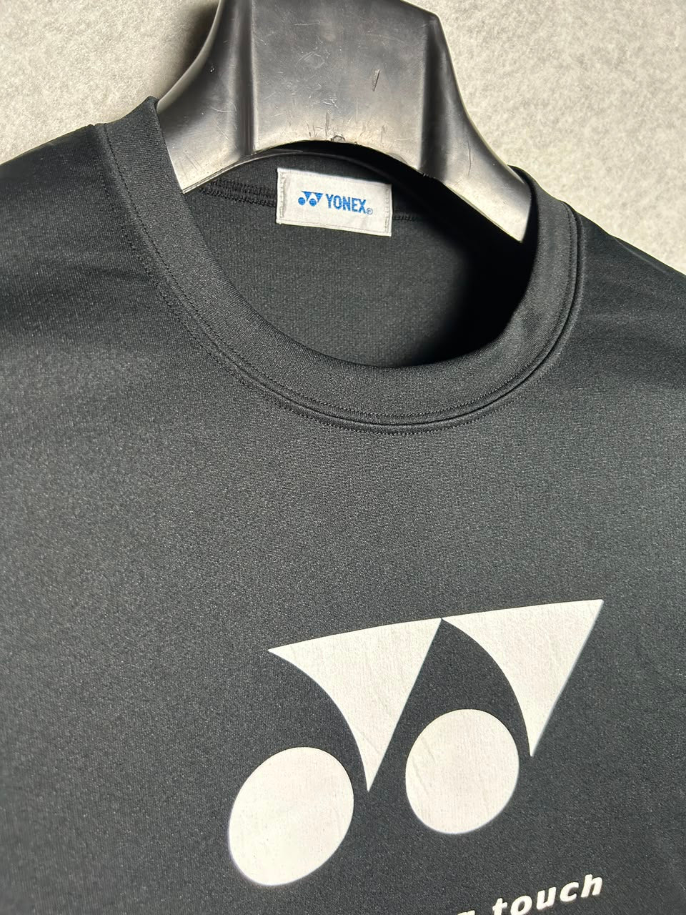 Yonex Round Neck Black - Large