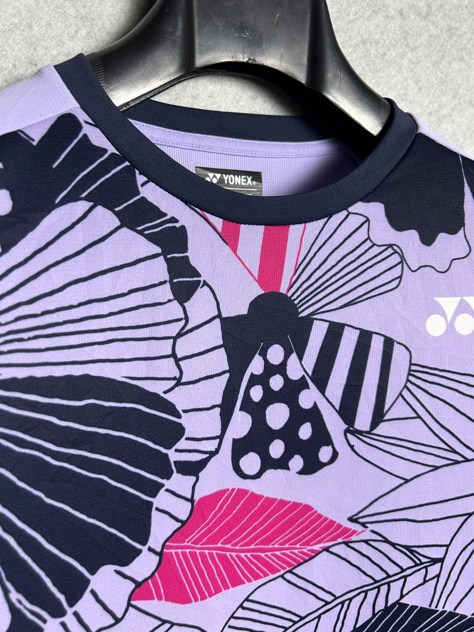 Yonex Purple Round Neck - Medium
