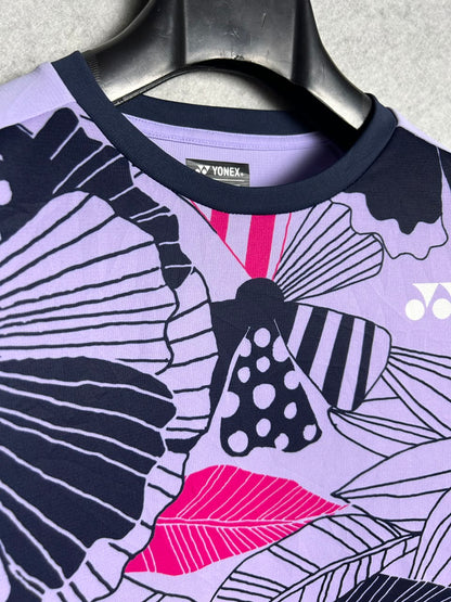 Yonex Purple Round Neck - Medium