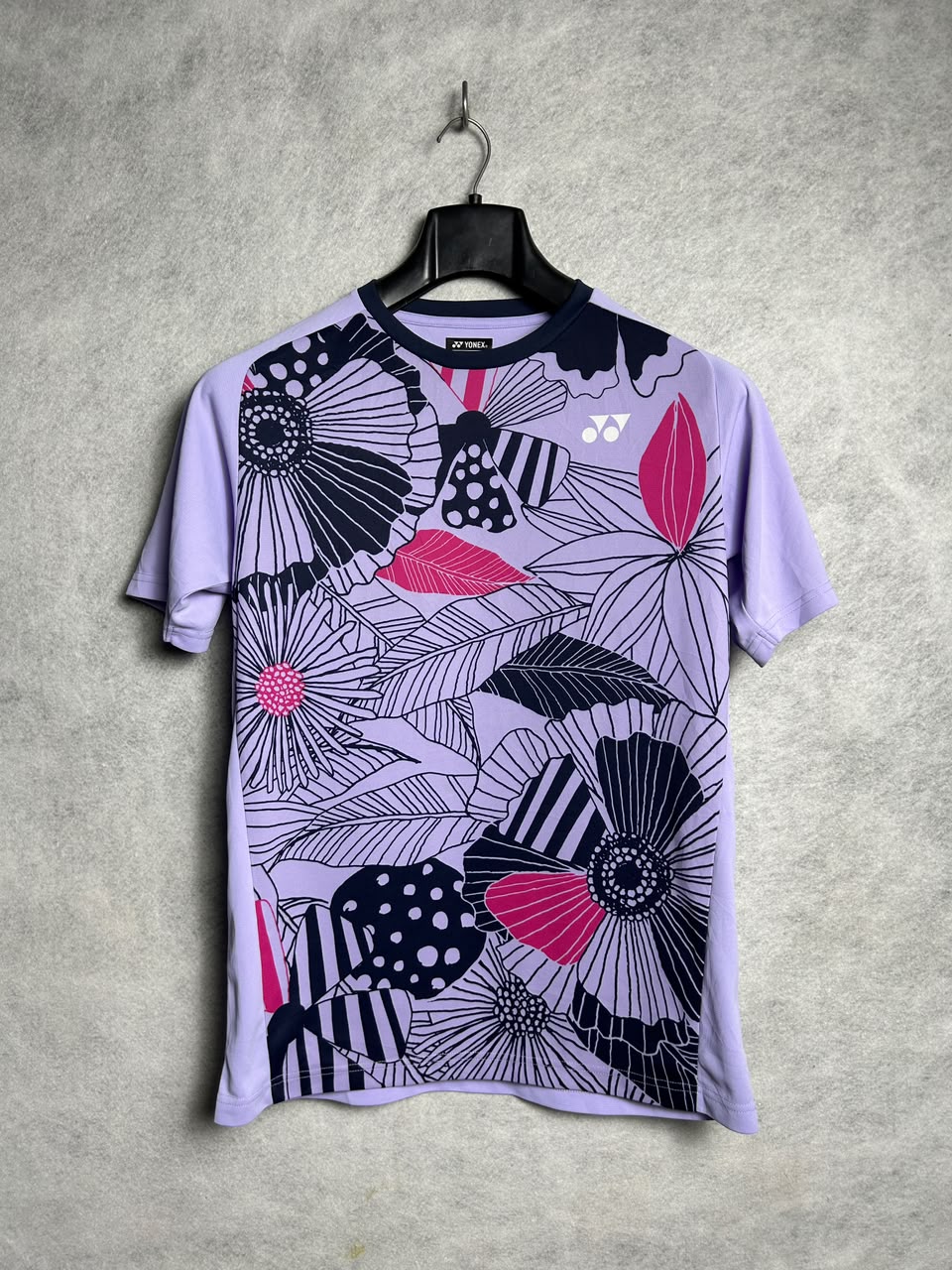 Yonex Purple Round Neck - Medium
