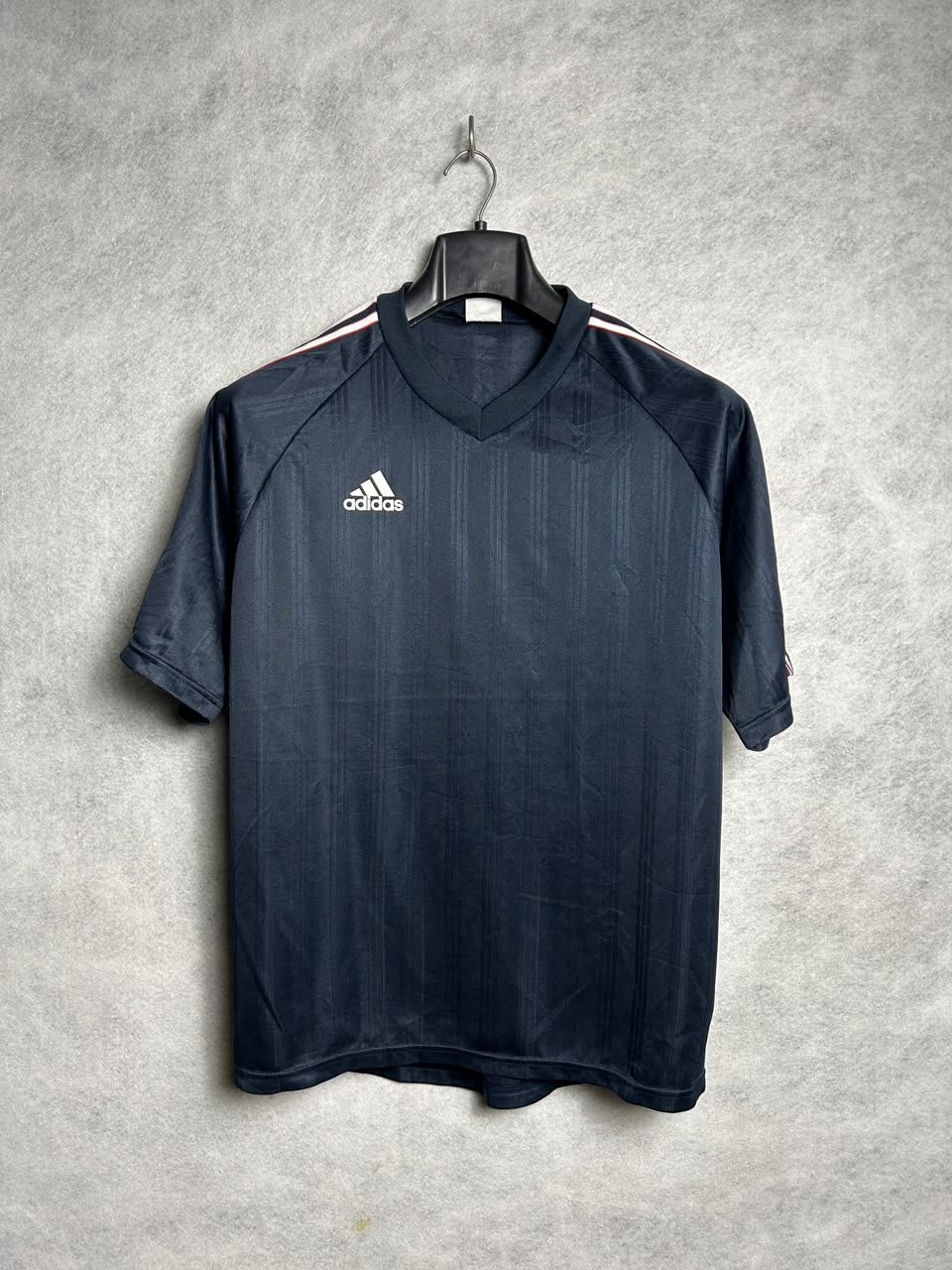 Adidas V Neck Blue - Medium