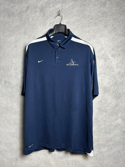 Nike Blue Polo Half Sleeves - XXL