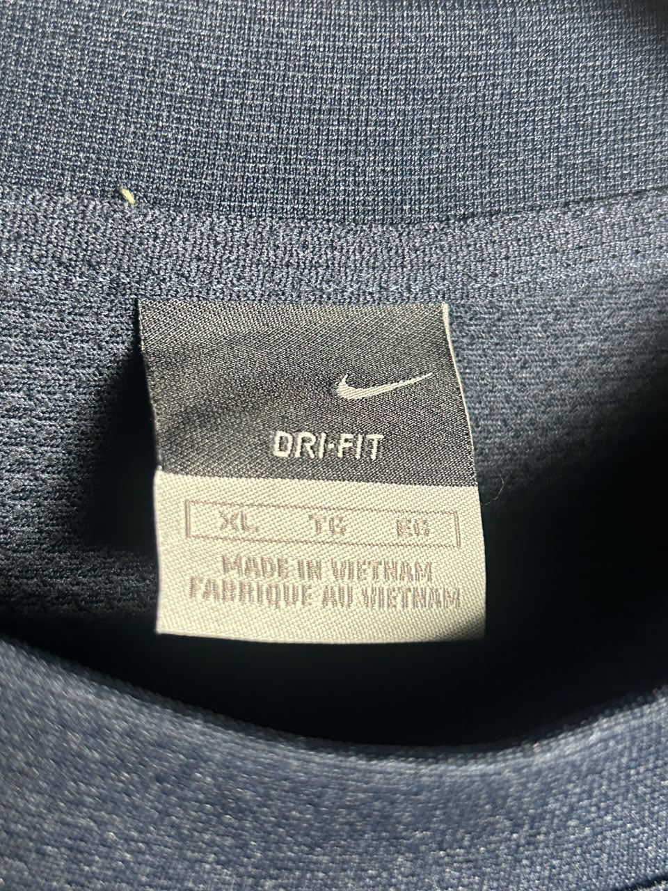 Nike Navy Blue Round Neck - XL