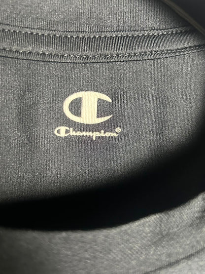 Champion Black Round Neck - Small