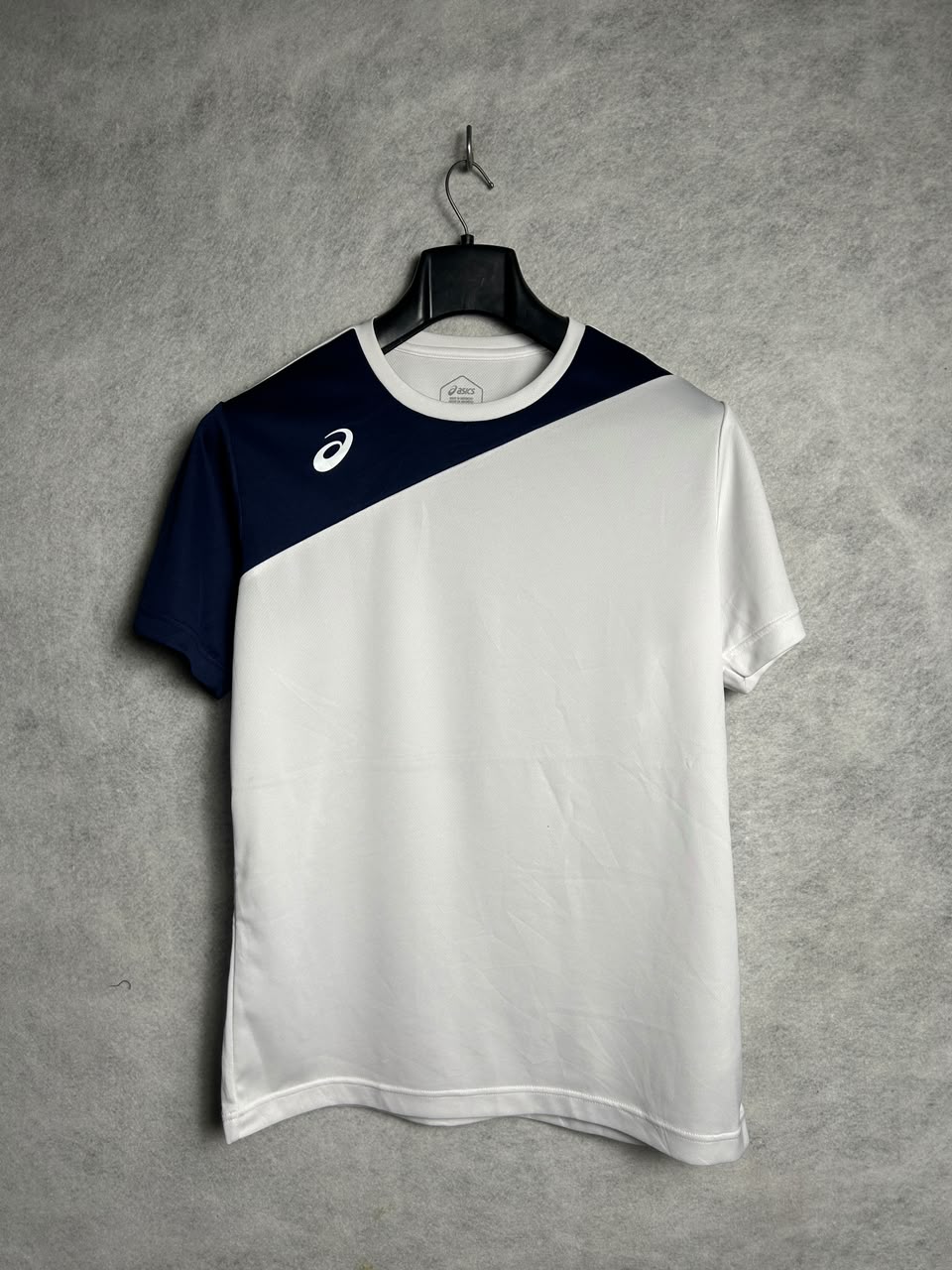 Asics White Round Neck - XL