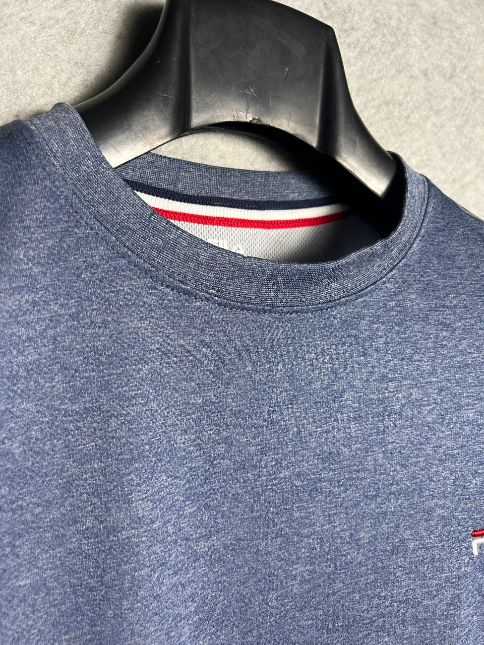 Fila Gray & Blue Round Neck - Medium