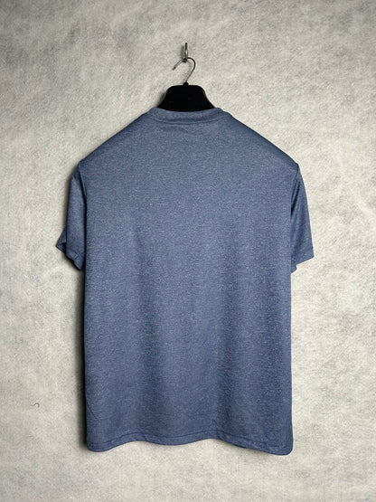 Fila Gray & Blue Round Neck - Medium