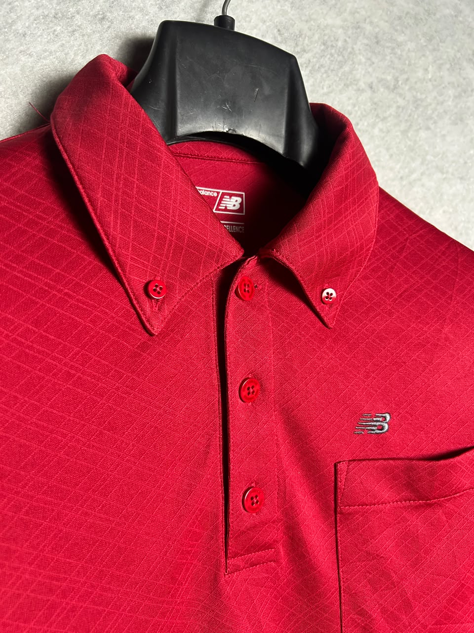 New Balance Red Executional Excellence  Polo - Medium