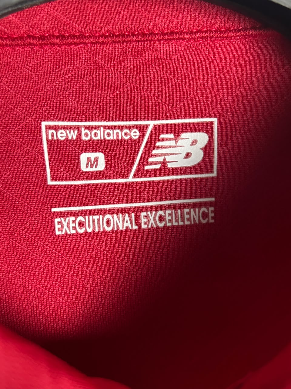 New Balance Red Executional Excellence  Polo - Medium