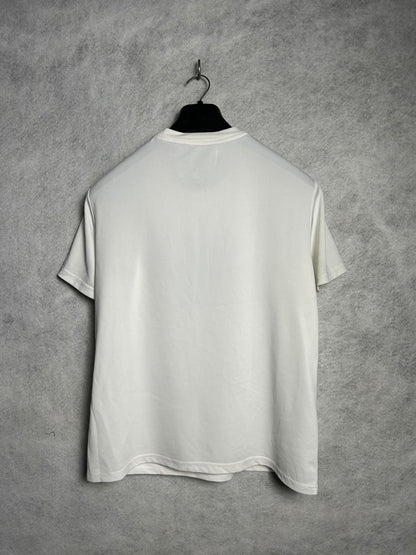 New Balance White Big Logo Round Neck - Medium