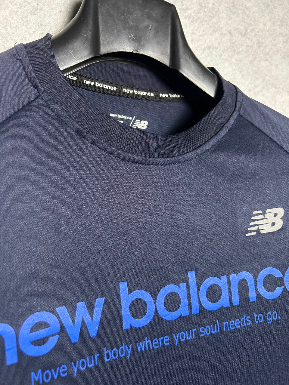 New Balance Blue Executional Excellence Round Neck - Medium