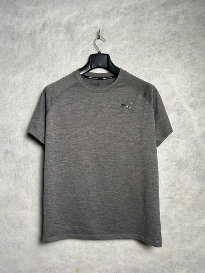 Puma Training Gray Round Neck - Large