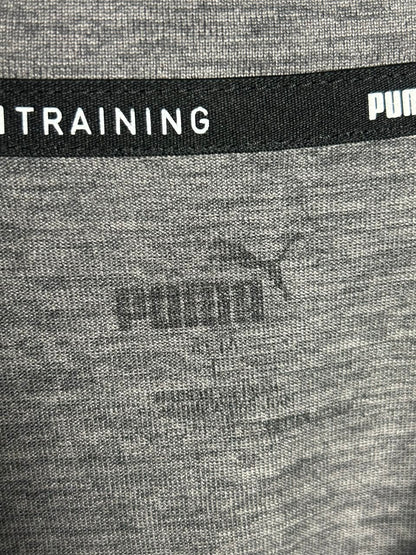 Puma Training Gray Round Neck - Large