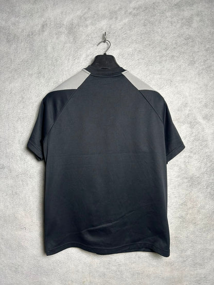 Nike Dri Fit Black Round Neck - Large
