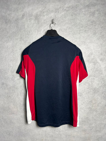 Adidas Blue & Red Round Neck - Large