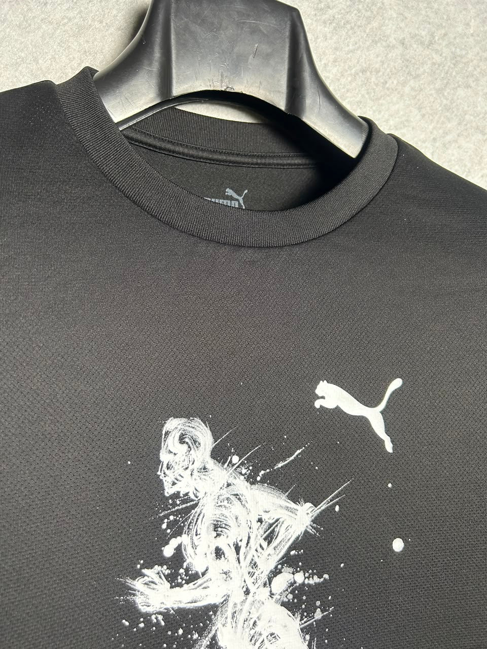 Puma Black (55OHME MARATHON) Round Neck - Medium