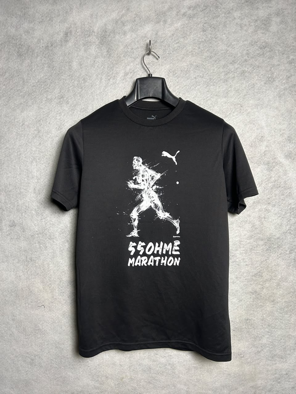 Puma Black (55OHME MARATHON) Round Neck - Medium