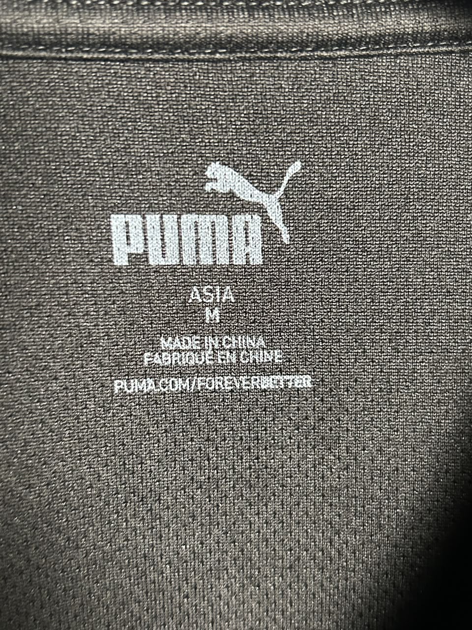 Puma Black (55OHME MARATHON) Round Neck - Medium
